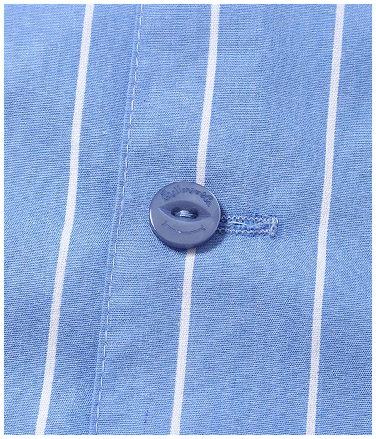 STRIPE MECHANIC SHIRTS【LT BLUE】