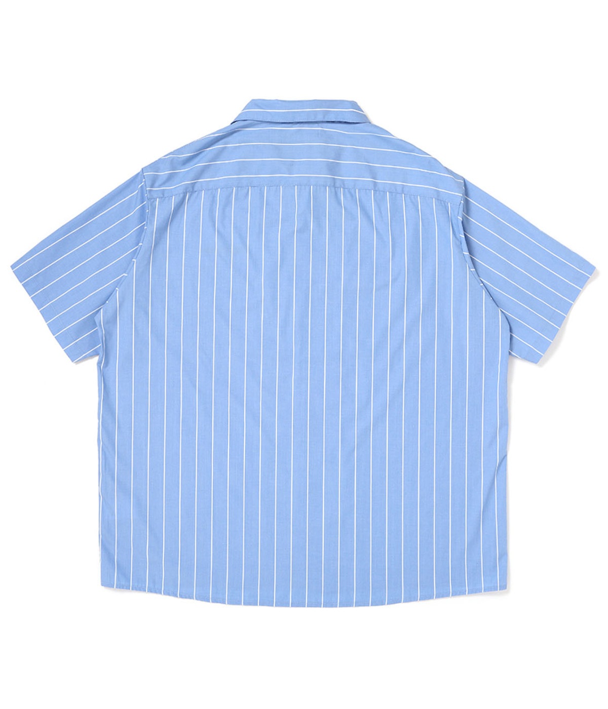 STRIPE MECHANIC SHIRTS【LT BLUE】