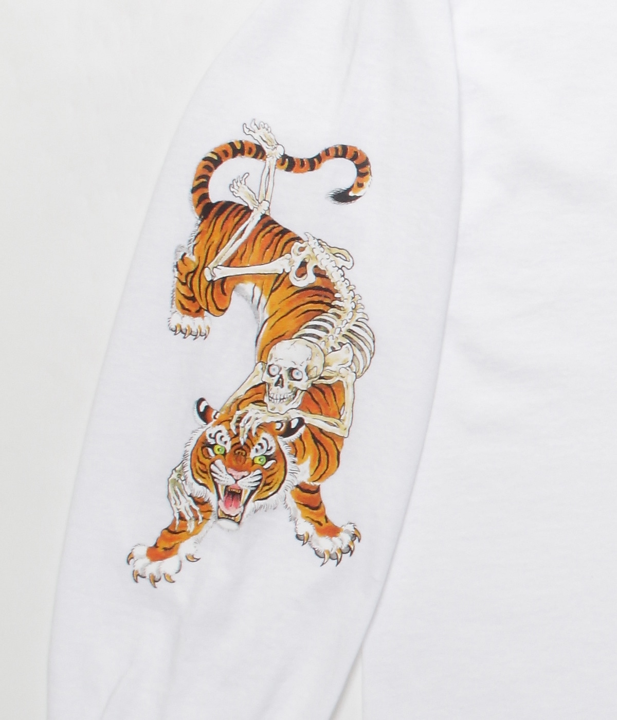 TIM LEHI / CREW NECK LONG SLEEVE T-SHIRT (TYPE-2)【WHITE】｜WACKO