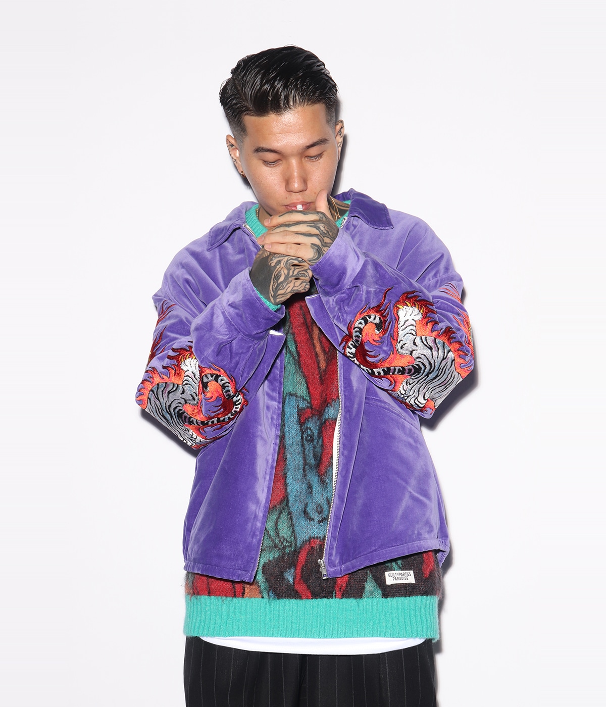 TIM LEHI / VIETNAM JACKET (TYPE-2)【PURPLE】