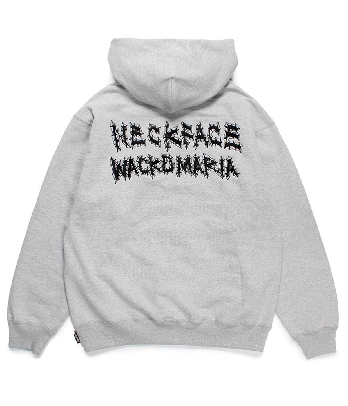 NECK FACE / HEAVY WEIGHT HOODED SWEAT SHIRT【GRAY】｜WACKO MARIA  