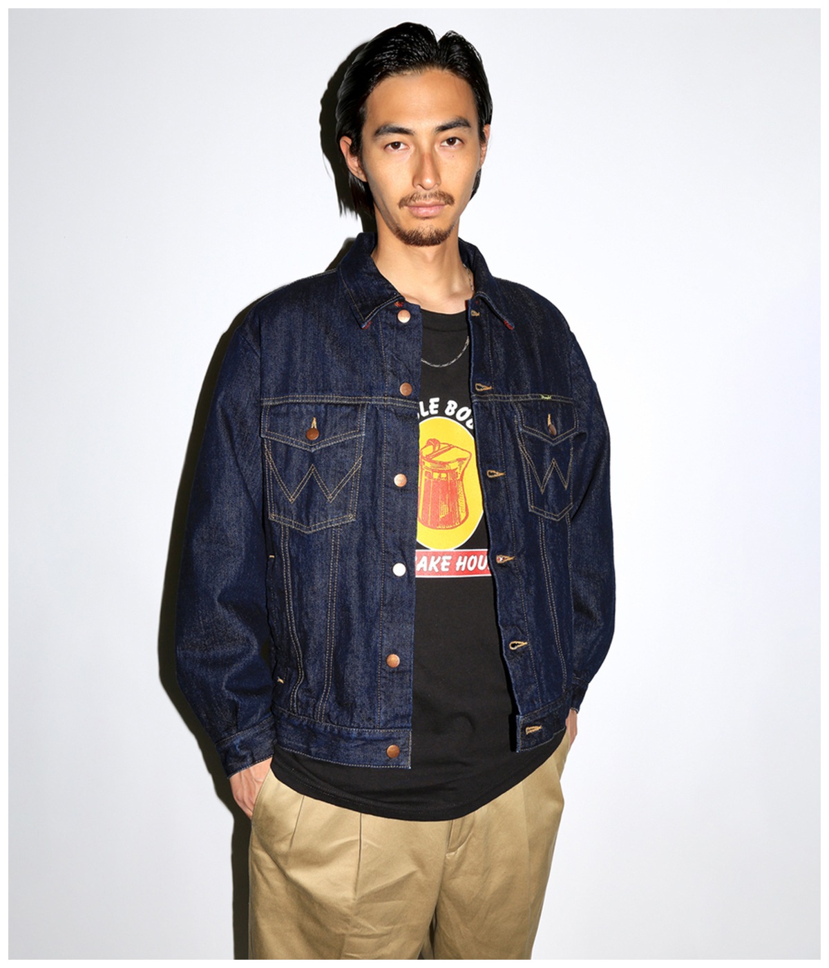 RESERVOIR DOGS / T-SHIRT (TYPE-7)【BLACK】｜WACKO MARIA｜MELTING