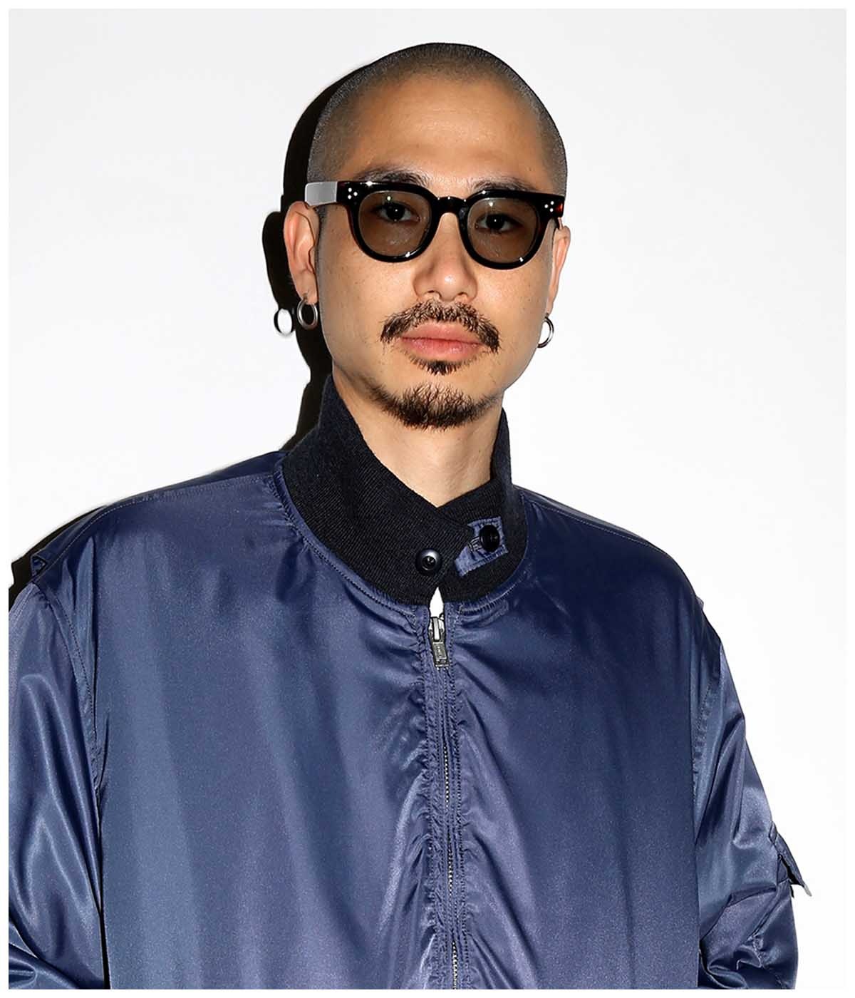 JULIUS TART OPTICAL / GLASSES -FDR46-【BLACK】
