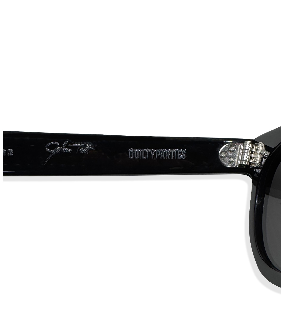 JULIUS TART OPTICAL / GLASSES -FDR46-【BLACK】