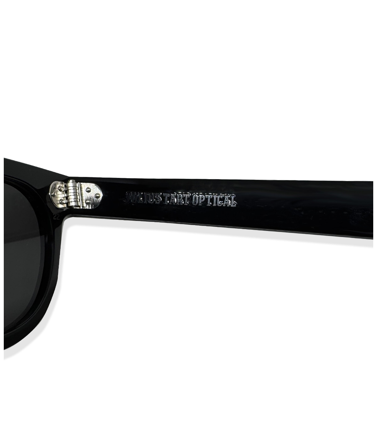 JULIUS TART OPTICAL / GLASSES -FDR46-【BLACK】