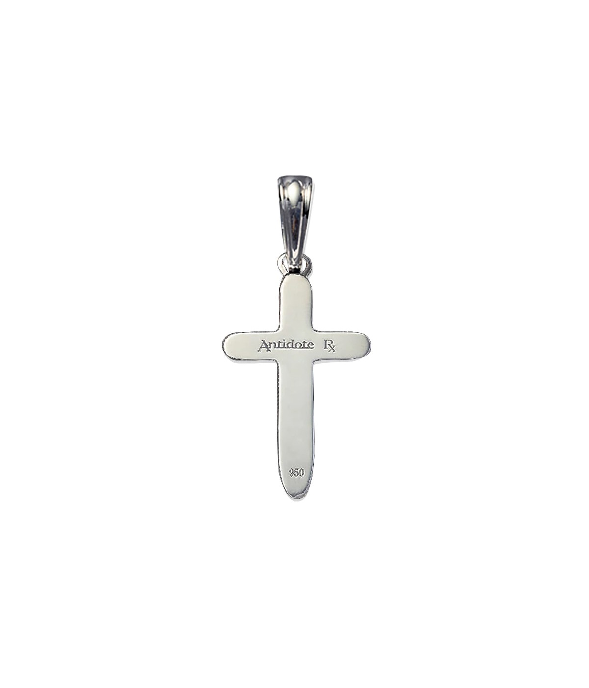 Engraved Cross Pendant【SILVER950】