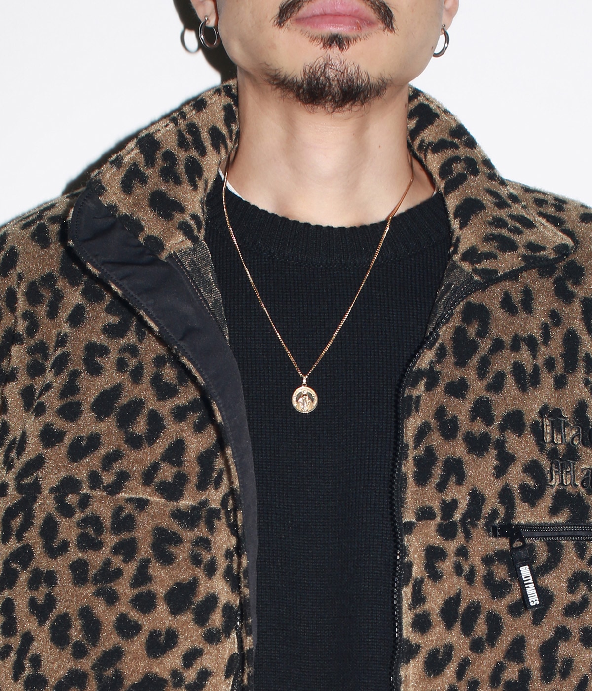 COIN NECKLACE (TYPE-2) -SILVER 925 / K18GP-【GOLD】｜WACKO