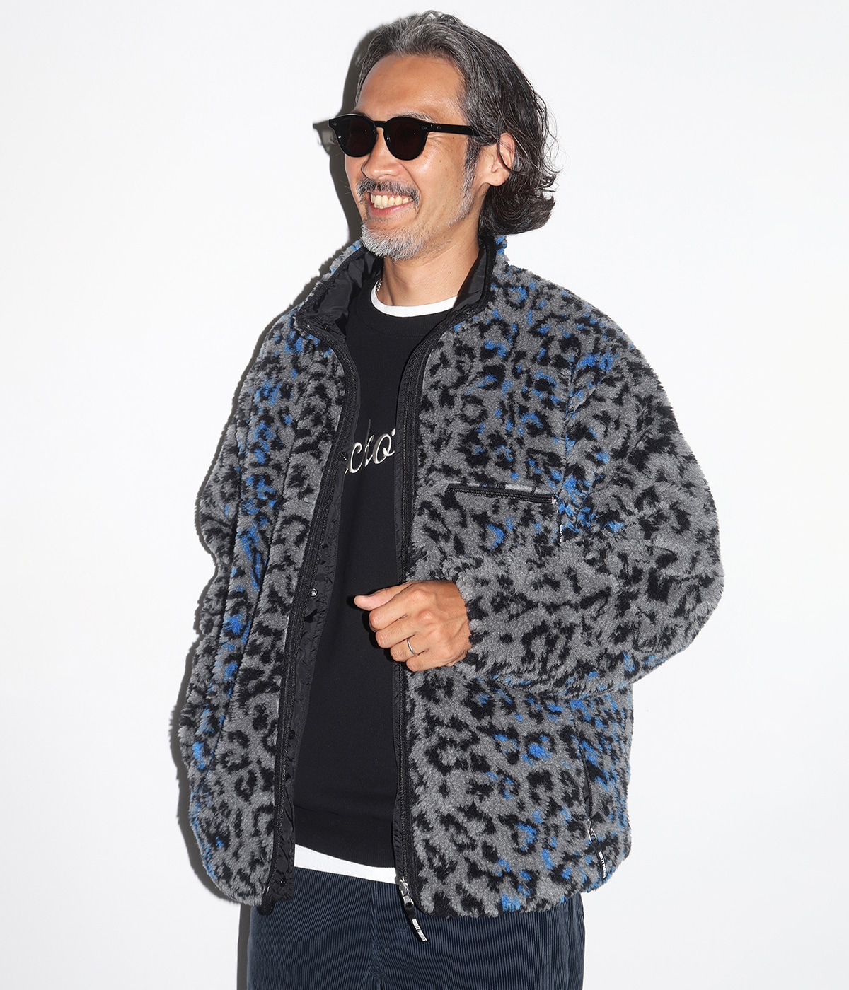 MIDDLE WEIGHT SWEAT SHIRT (TYPE-1)【BLACK】｜WACKO MARIA