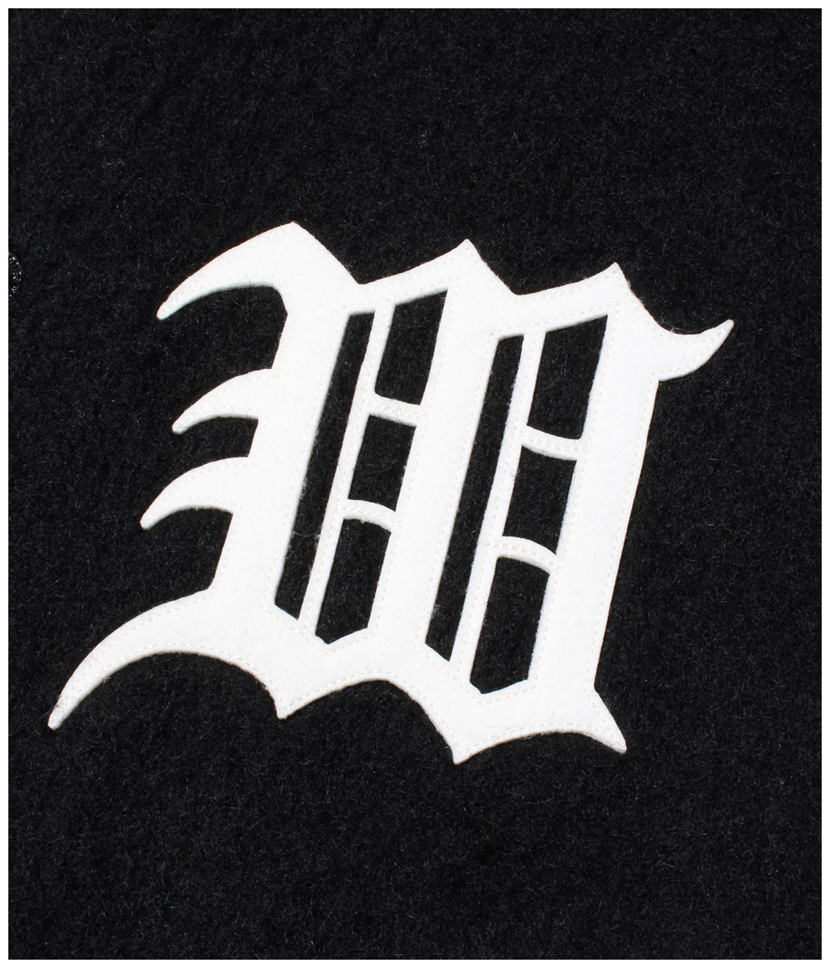 WOOL MOHAIR VARSITY JACKET (TYPE-2)【BLACK】