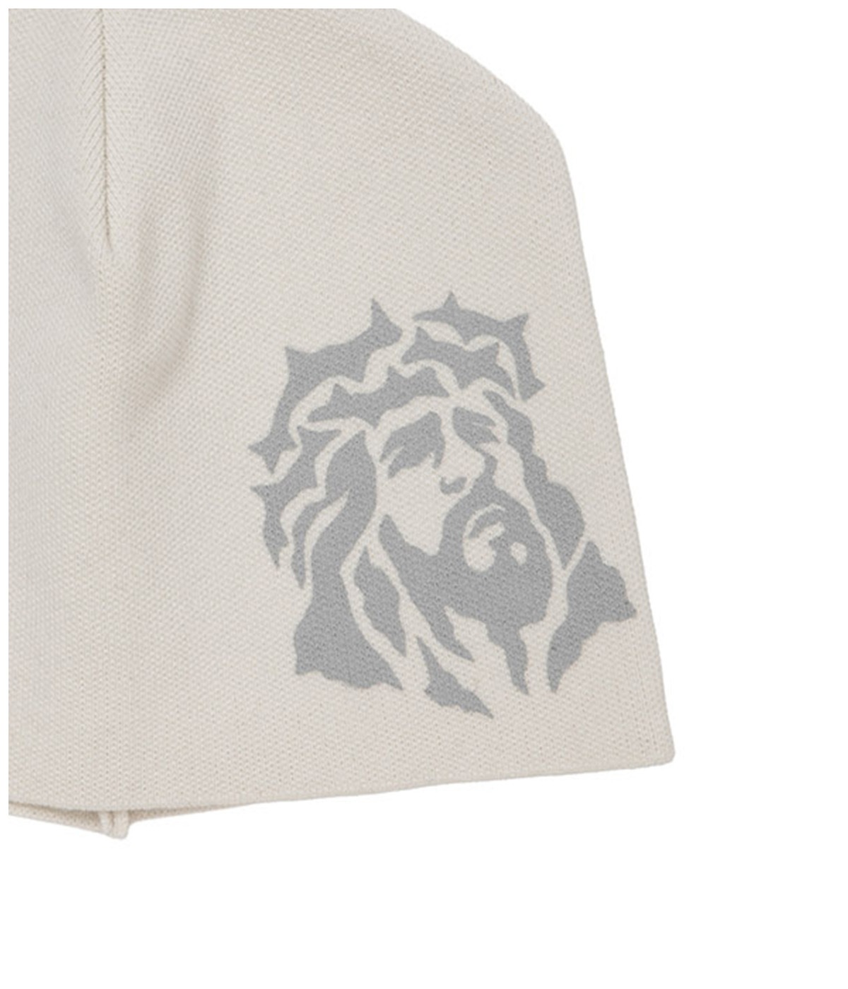 新品未使用⭐︎タグ付　CALME loose fit beanie ivory Jesus Cuffless Beanie【IVORY】｜COOTIE PRODUCTIONS®︎｜MELTING POT
