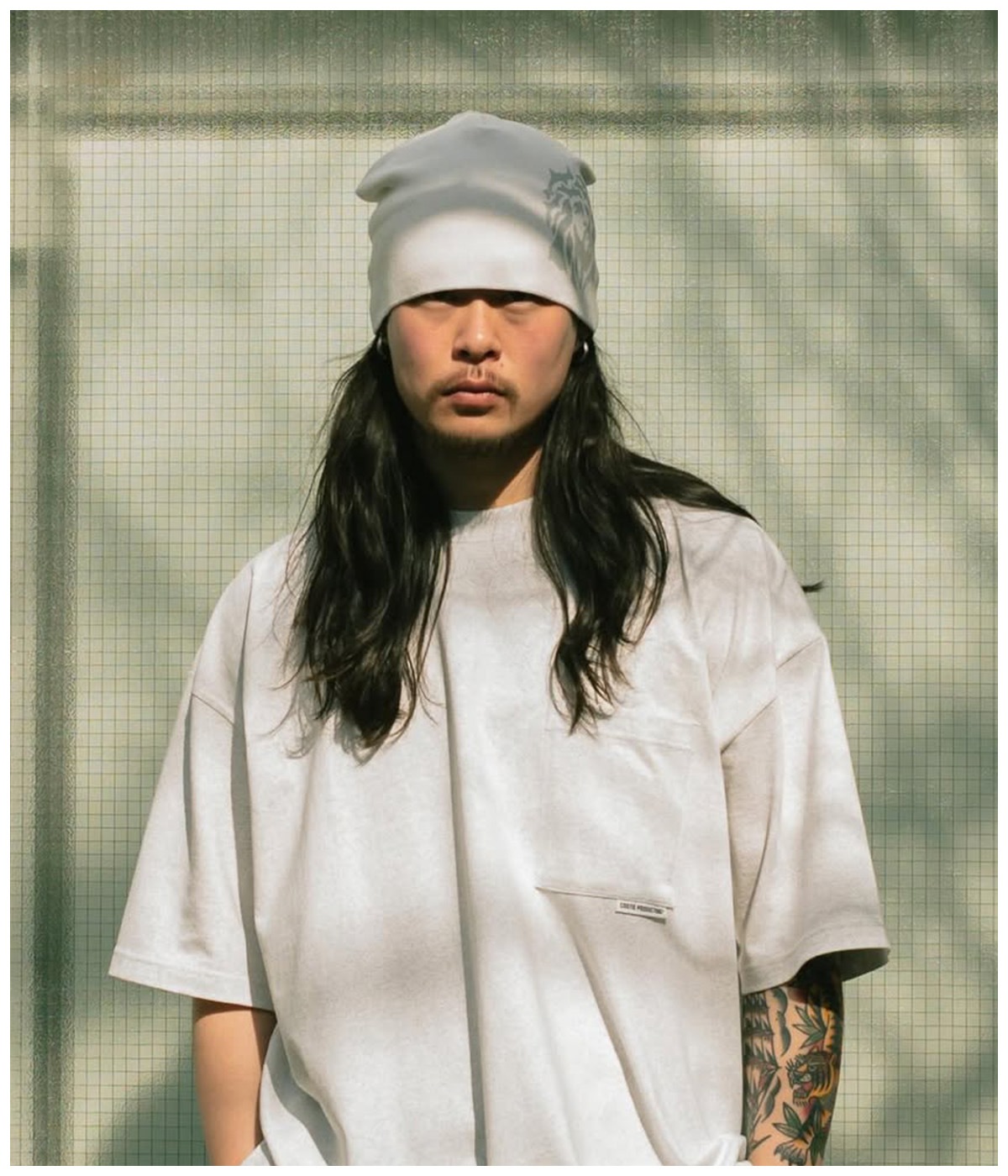Jesus Cuffless Beanie【IVORY】｜COOTIE PRODUCTIONS®︎｜MELTING POT
