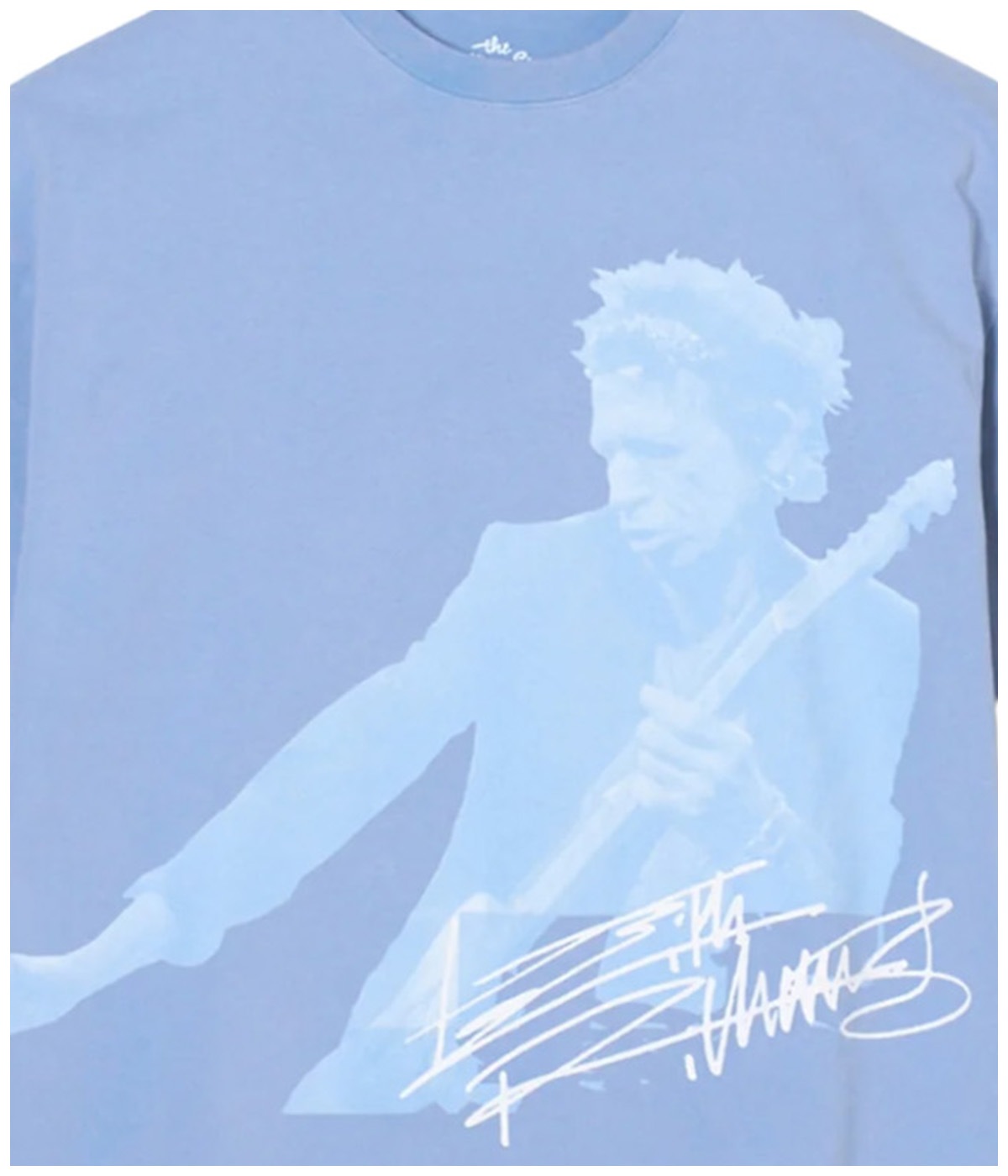 Keith Richards pigment tee【SAX】
