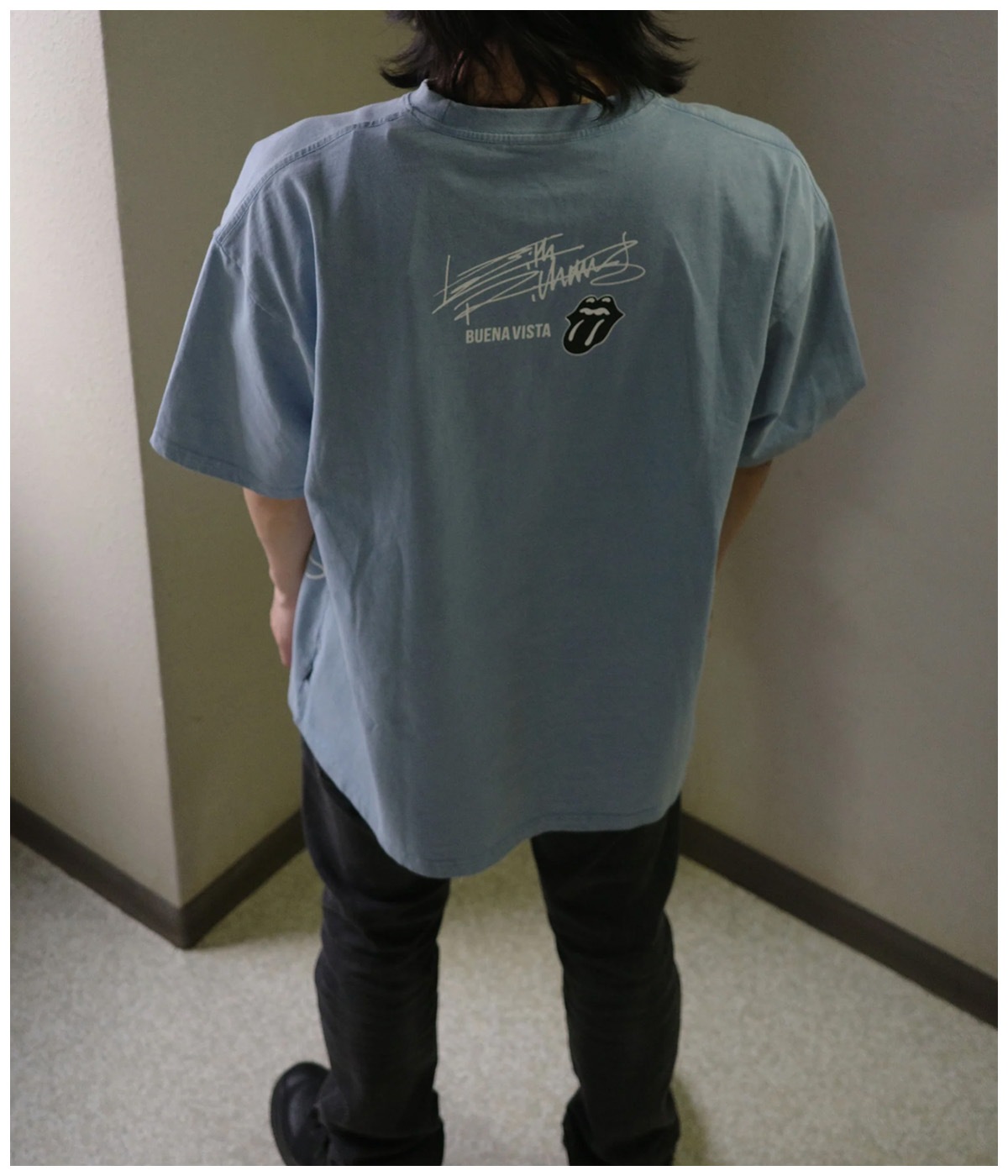 Keith Richards pigment tee【SAX】
