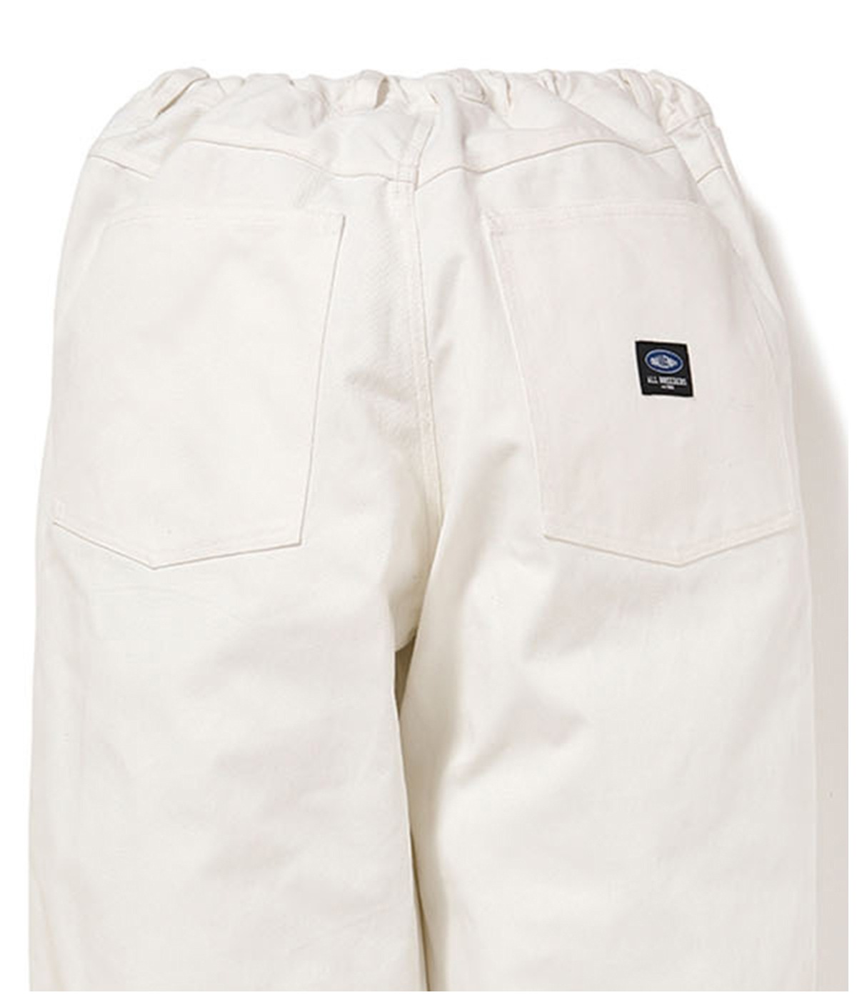 DENIM BAGGY PANTS【OFF WHITE】