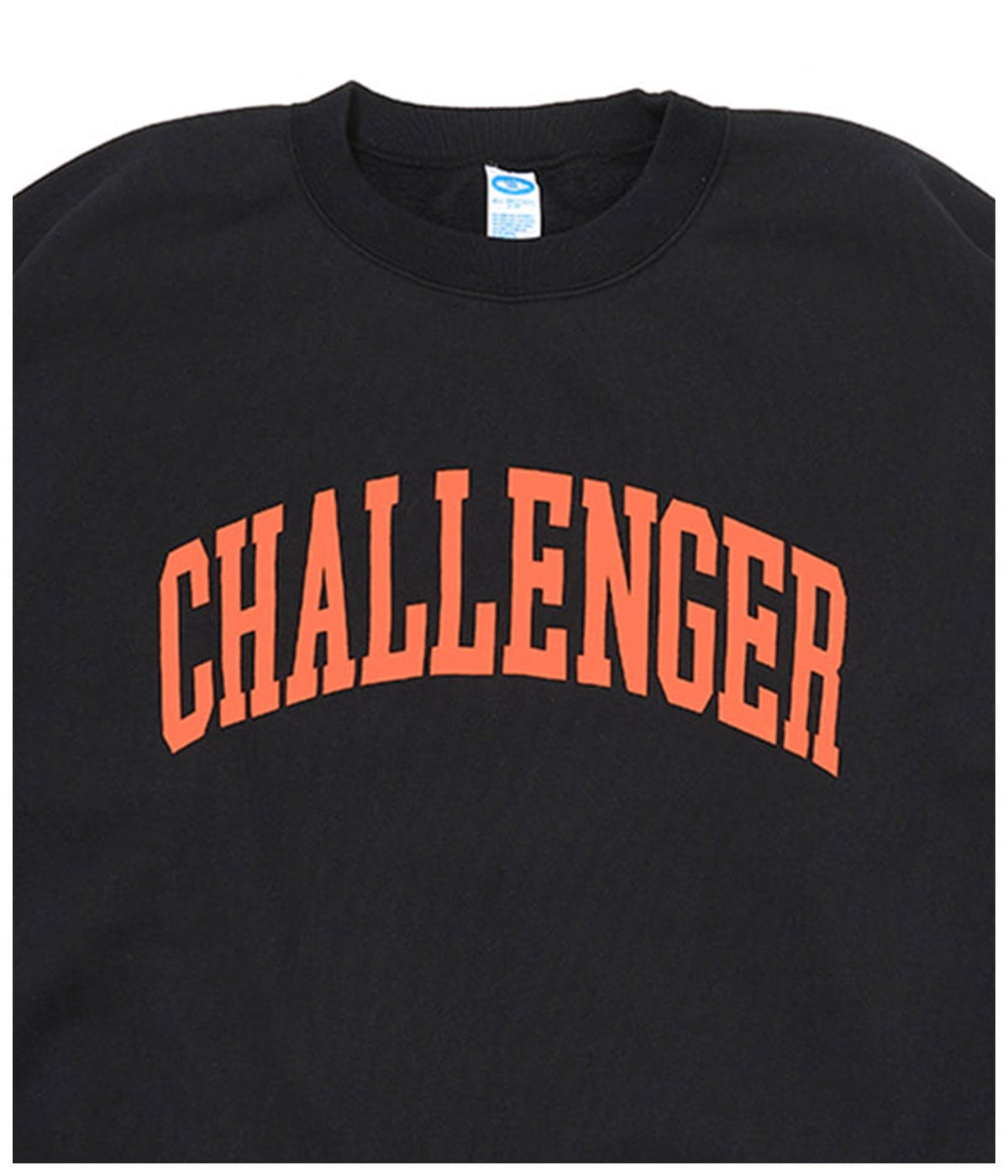 COLLEGE C/N SWEAT【BLACK】｜CHALLENGER｜MELTING POT（正規取扱店