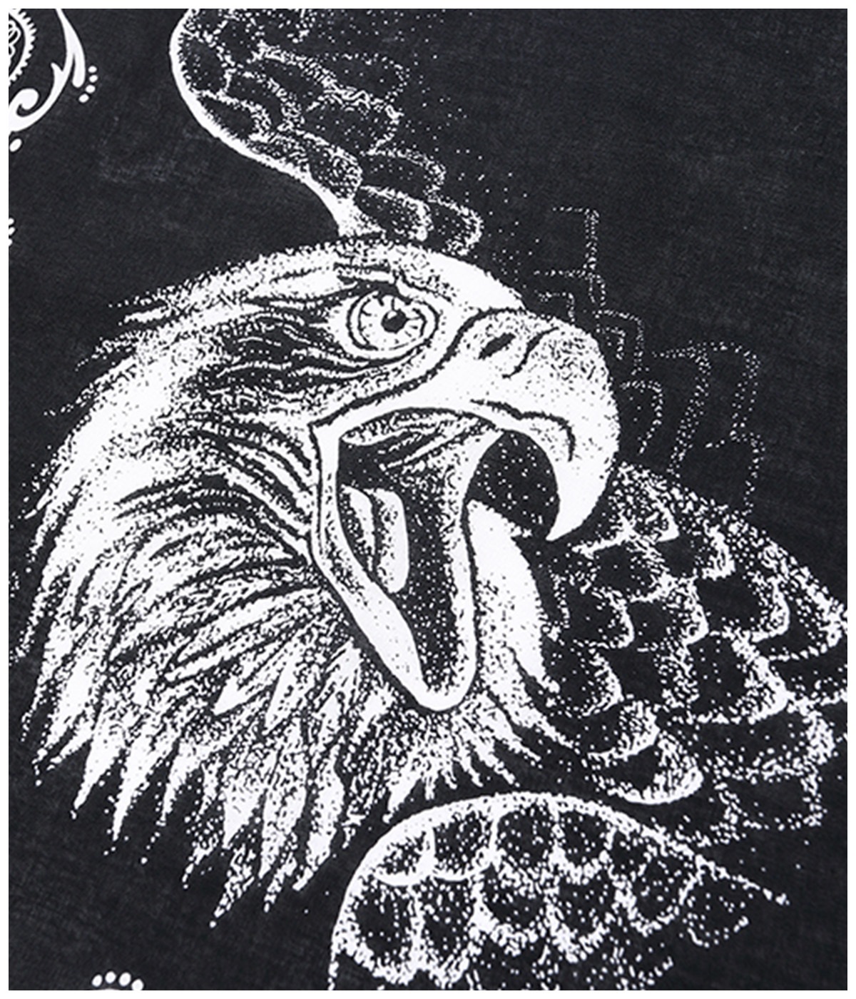 EAGLE HEAD BANDANA【BLACK】｜CHALLENGER｜MELTING POT（正規取扱店