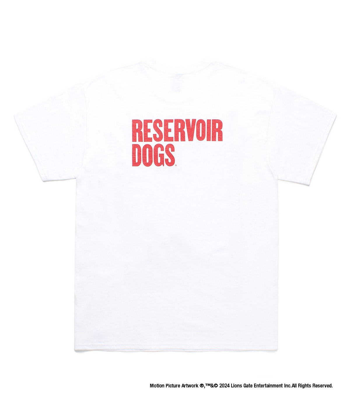 RESERVOIR DOGS / T-SHIRT (TYPE-7)【WHITE】｜WACKO MARIA｜MELTING