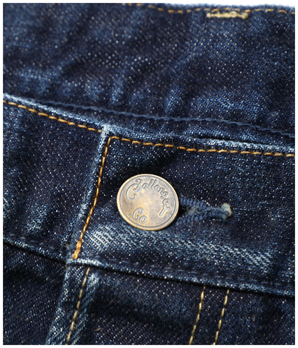 CLASSIC WASHED DENIM PANTS【WASHED INDIGO 】｜CHALLENGER｜MELTING