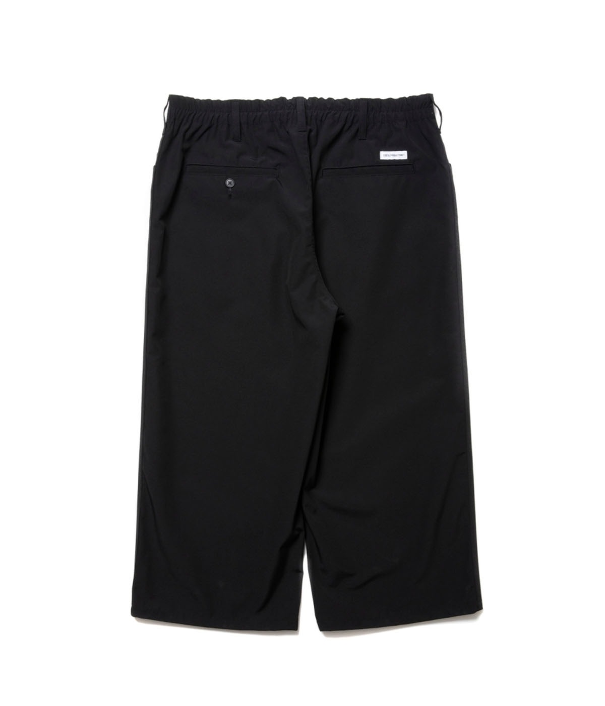 T/C Weather T/Q Cut Work Easy Trousers【BLACK】