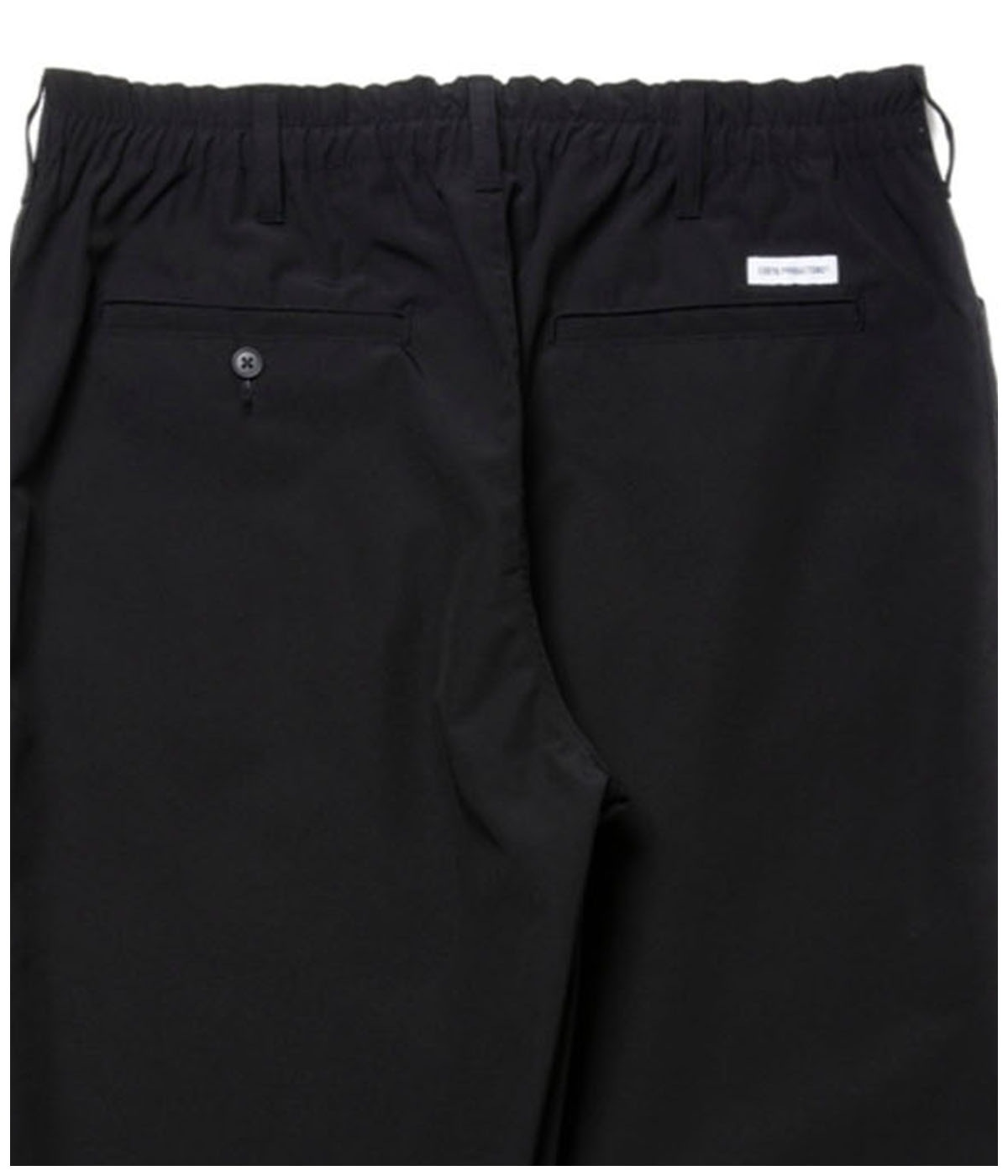 T/C Weather T/Q Cut Work Easy Trousers【BLACK】