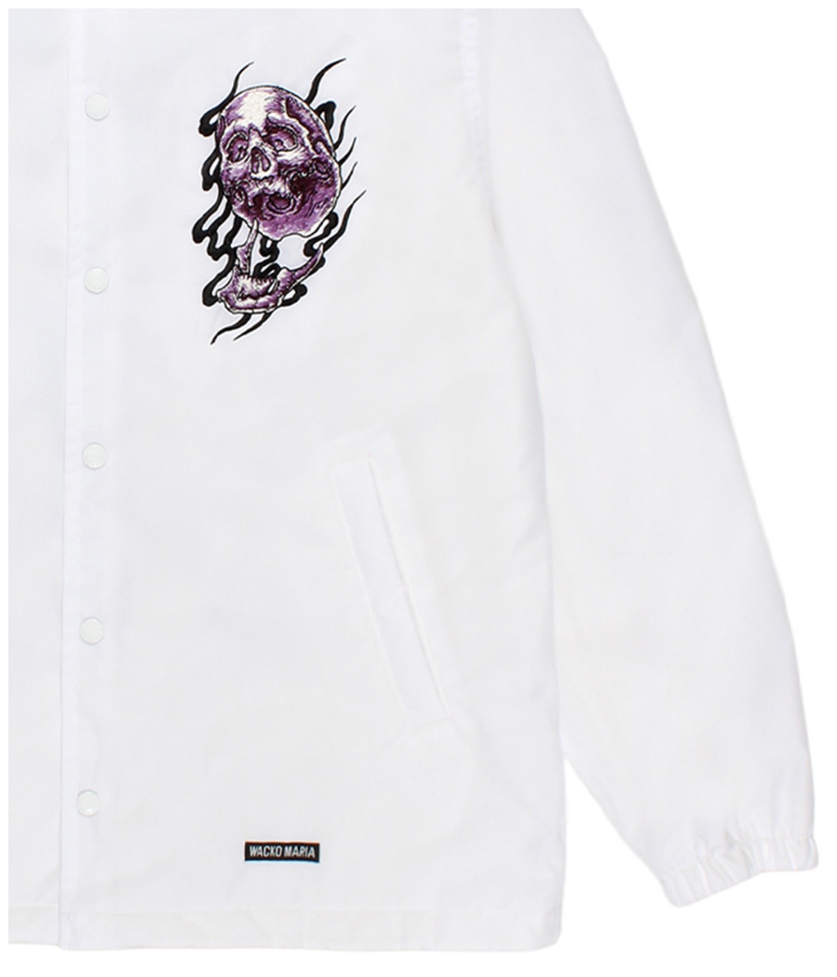 56 TATTOO STUDIO / COACH JACKET【WHITE】