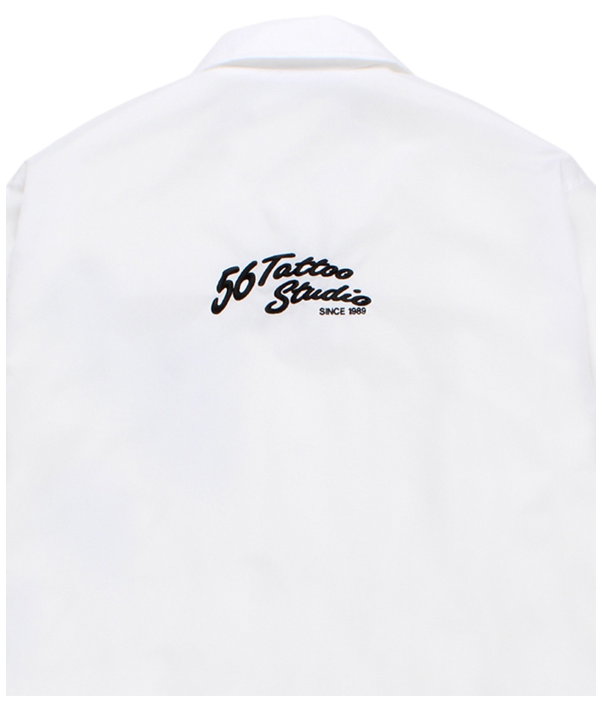 56 TATTOO STUDIO / COACH JACKET【WHITE】