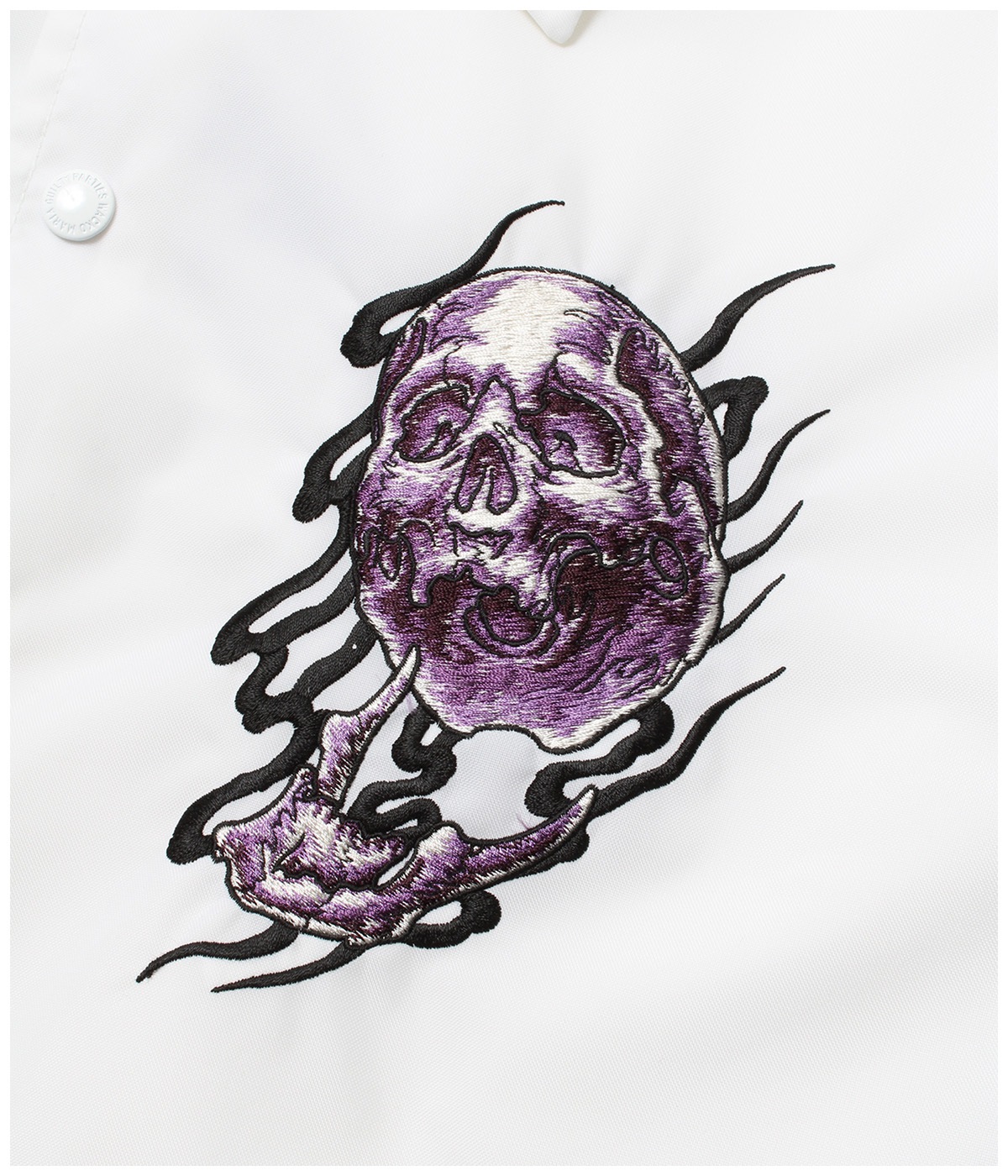 56 TATTOO STUDIO / COACH JACKET【WHITE】