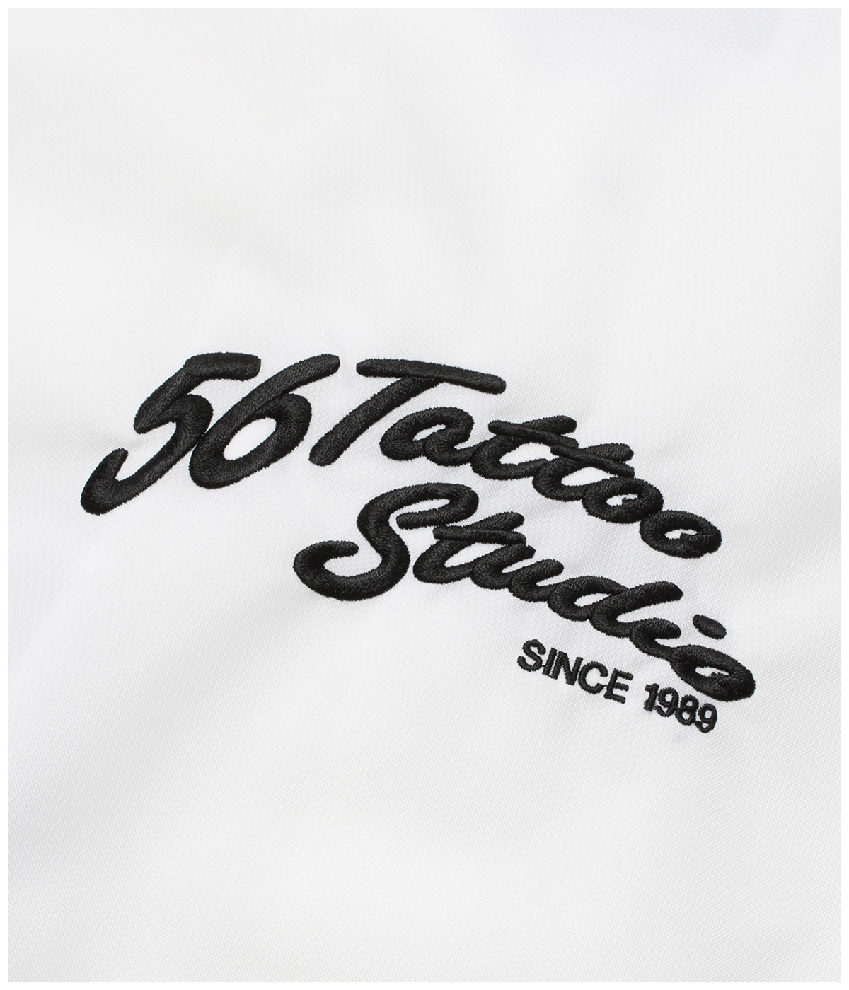 56 TATTOO STUDIO / COACH JACKET【WHITE】