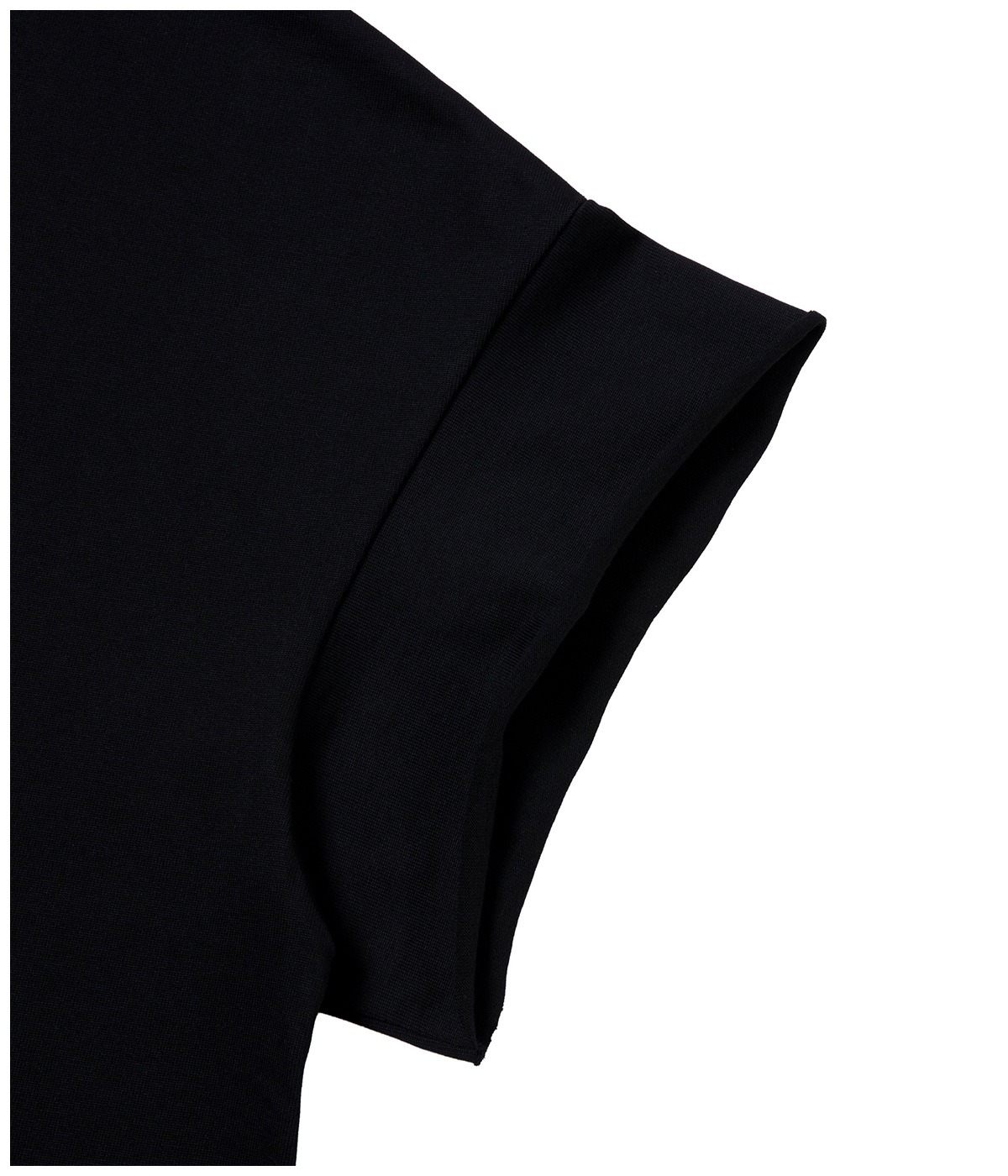 ASIC Heavy Weight Oversized Cutoff Tee【PURE BLACK】