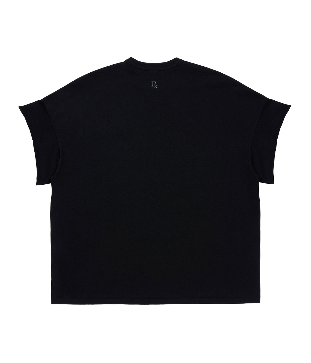 ASIC Heavy Weight Oversized Cutoff Tee【PURE BLACK】