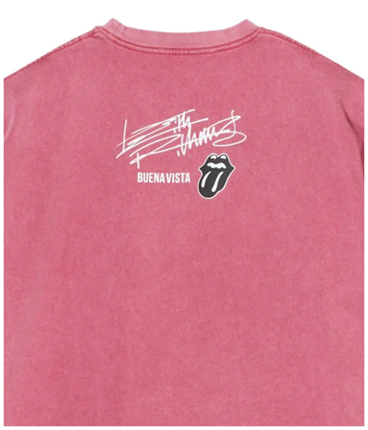 Keith Richards pigment tee【PINK】