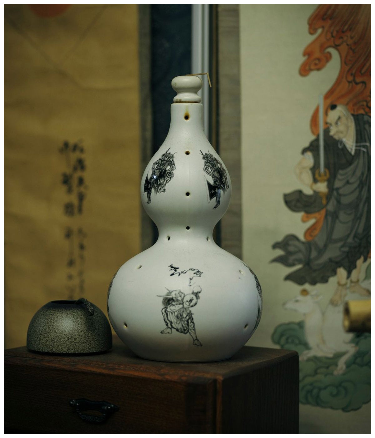 百鬼図 INCENSE HOLDER【OFF WHITE】｜exodus brand™｜MELTING POT