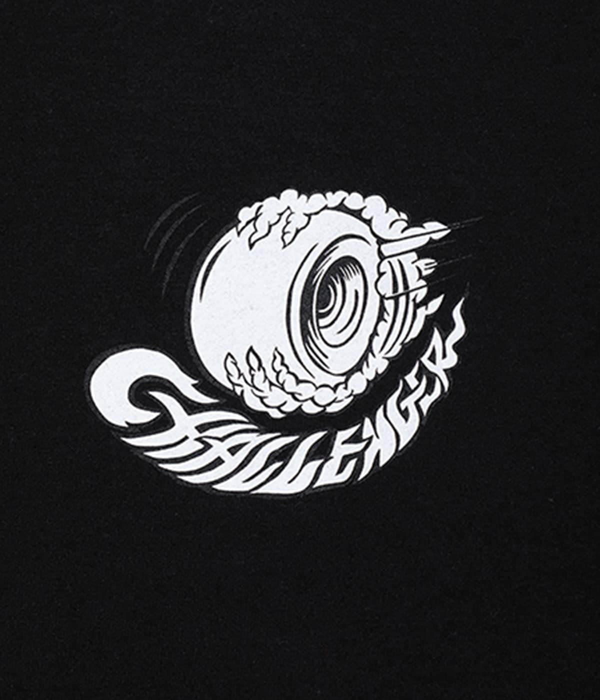 L/S CHALLENGER WHEELS TEE【BLACK】｜CHALLENGER｜MELTING POT（正規