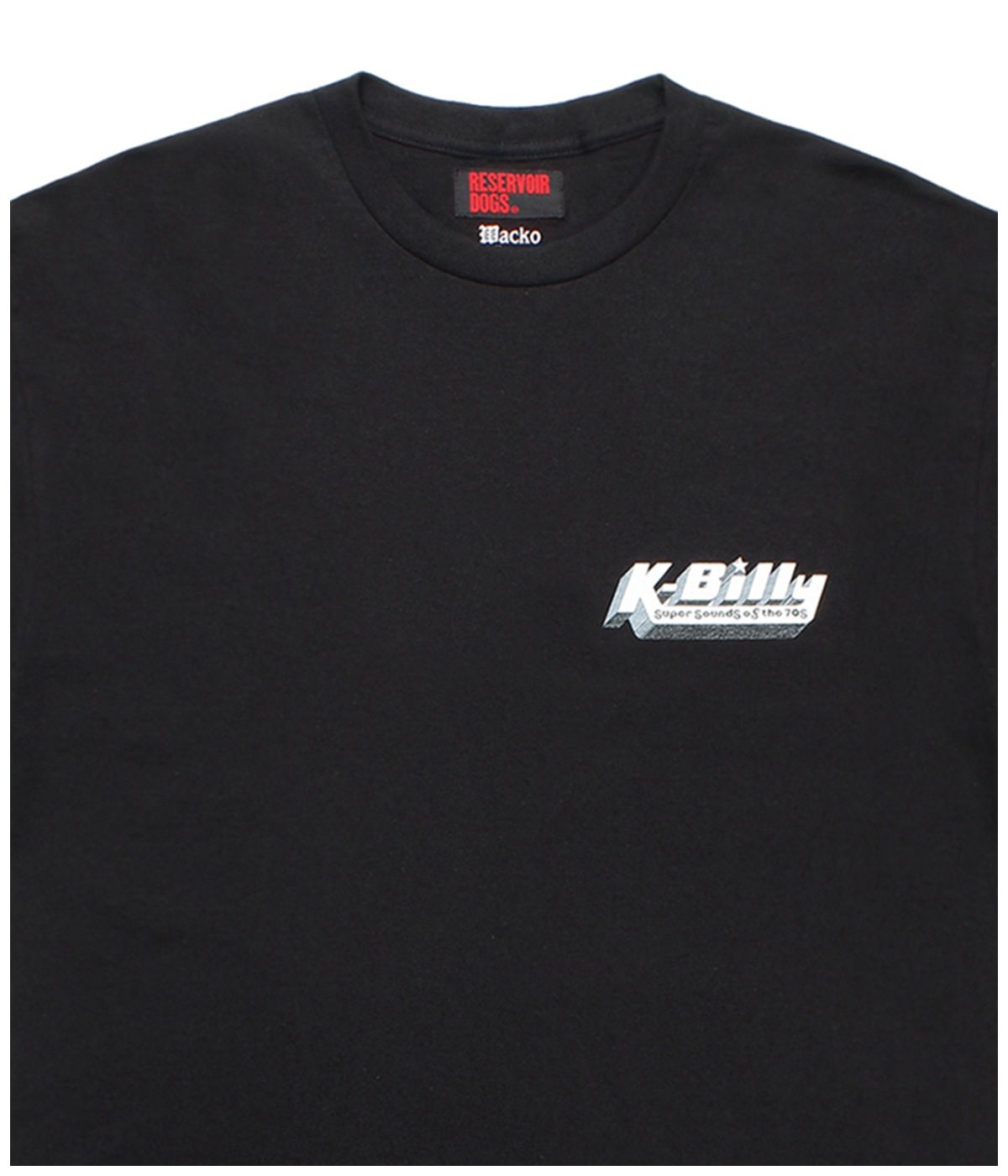 RESERVOIR DOGS / T-SHIRT (TYPE-6)【BLACK】｜WACKO MARIA｜MELTING