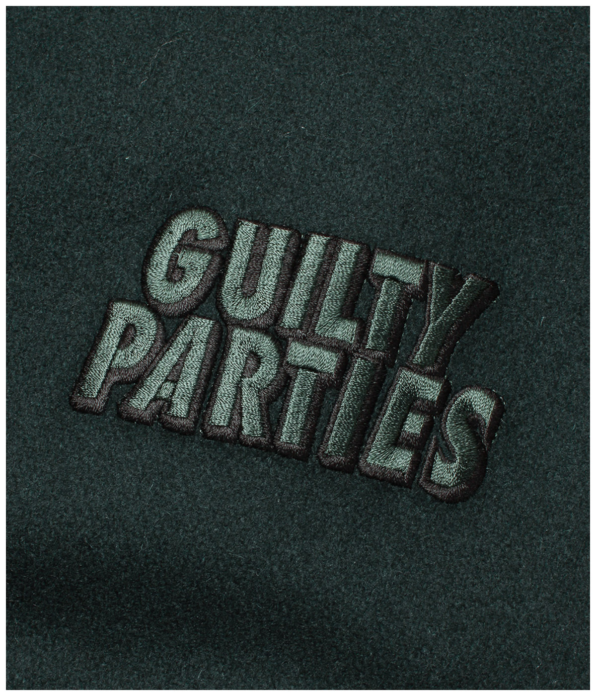 LEATHER VARSITY JACKET (TYPE-1)【GREEN】