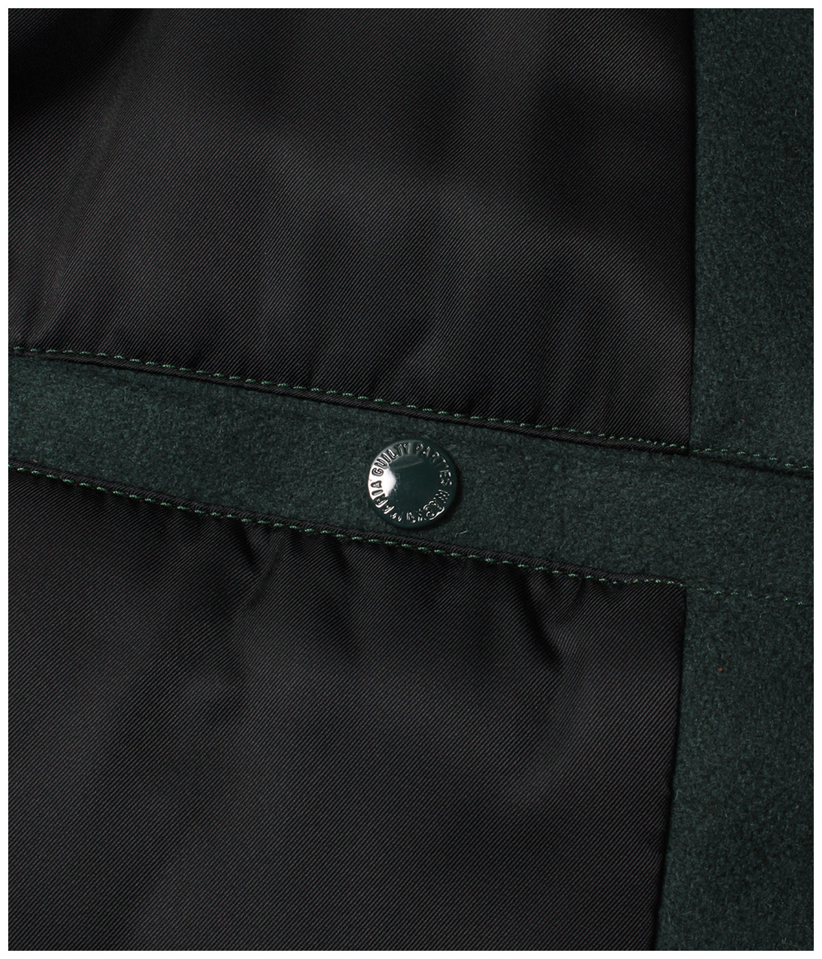 LEATHER VARSITY JACKET (TYPE-1)【GREEN】