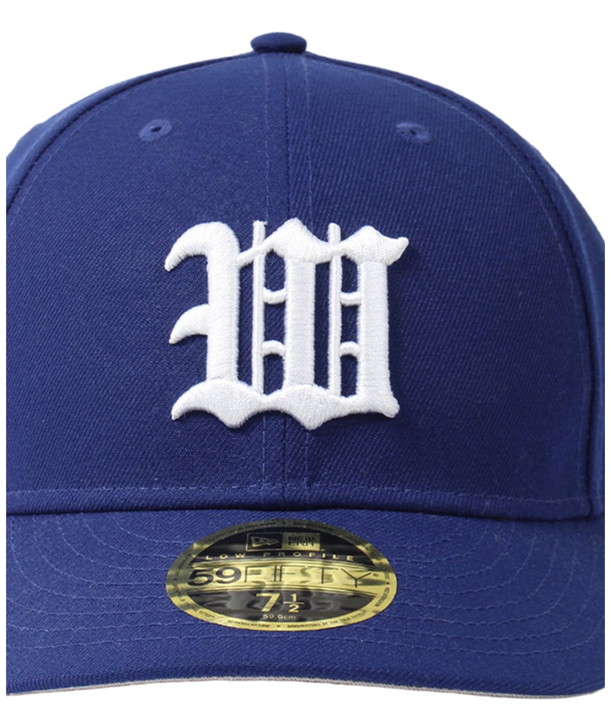 WACKO MARIA NEW ERA 59FIFTY ブルー NEW ERA / Low Profile 59FIFTY【BLUE-WHITE】｜WACKO MARIA｜MELTING