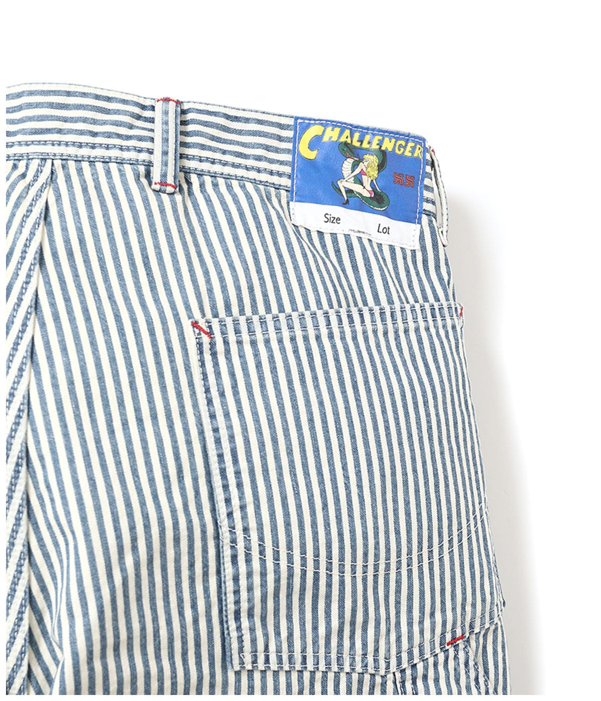 パンツ CHALLENGER WASHED PAINTER PANTS HICKORY HICKORY PAINTER PANTS【WASHED HICKORY】｜CHALLENGER｜MELTING POT