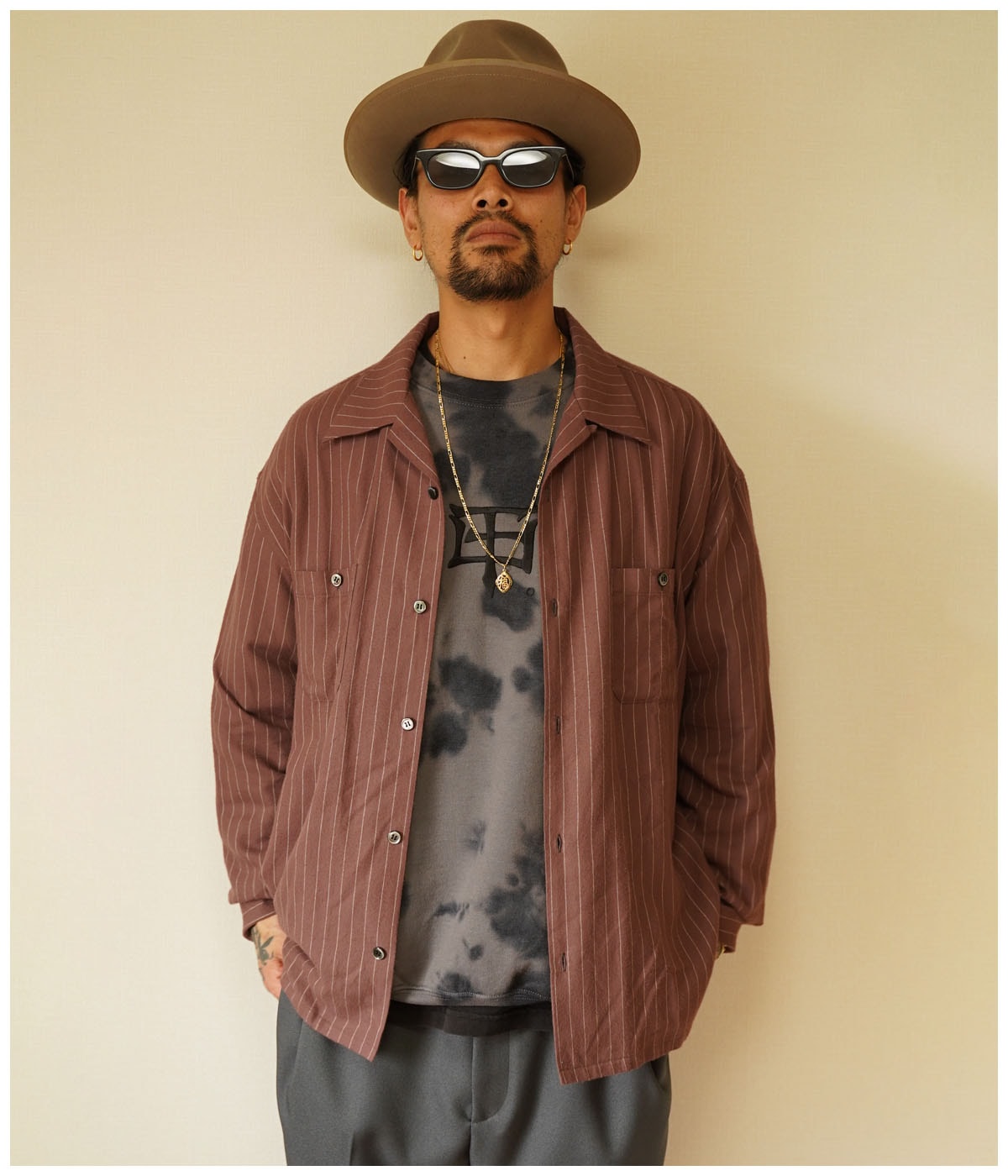 F.T.W. TIE DYE SWEAT【GRAY】｜EXODUS｜MELTING POT（正規取扱店・通販）