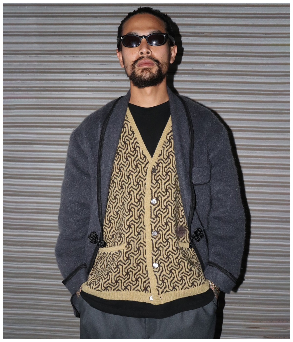 SHAGGY WOOL SHAWL COLLAR JACKET｜EXODUS｜MELTING POT（正規取扱店
