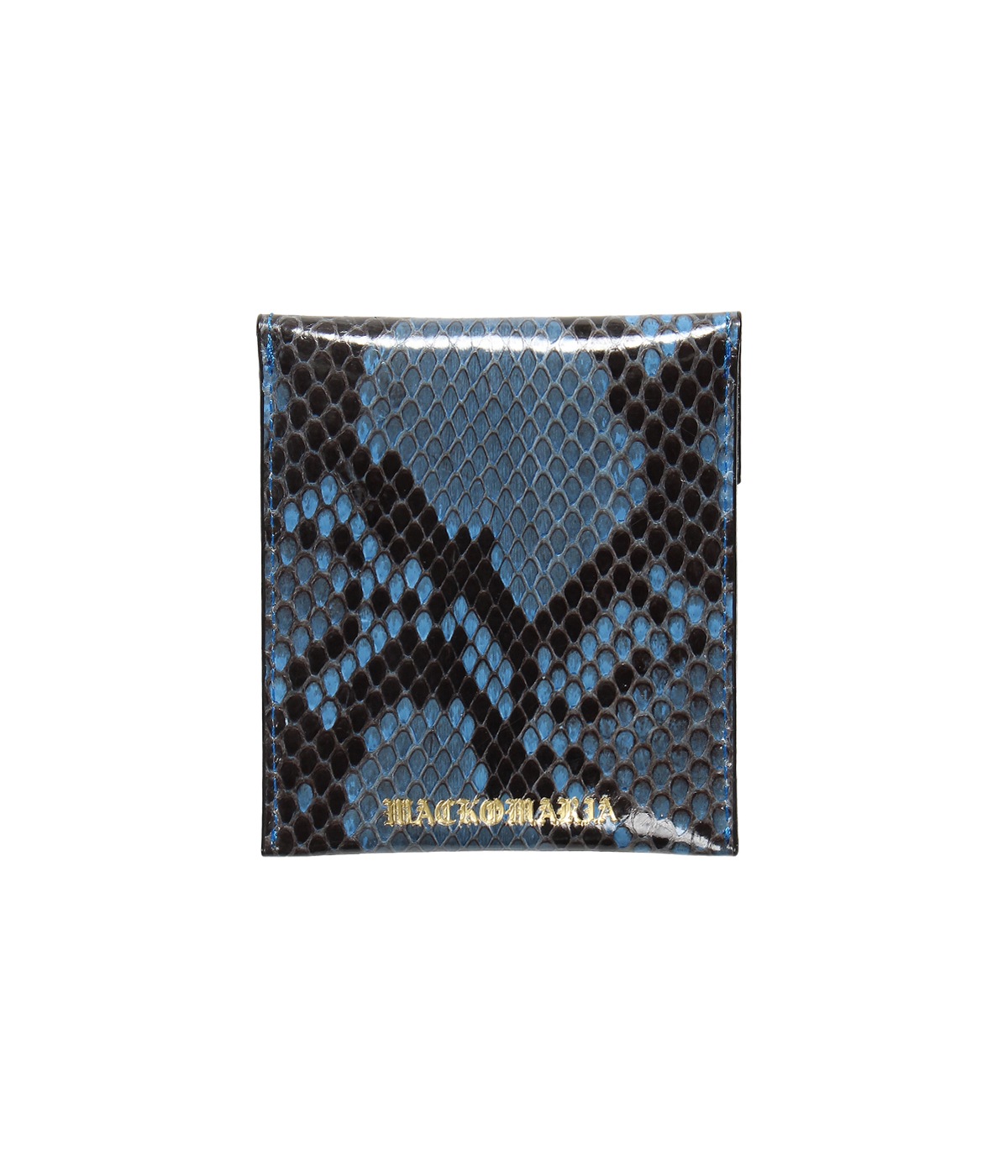 PYTHON LEATHER PORTABLE ASHTRAY【BLUE】｜WACKO MARIA｜MELTING POT