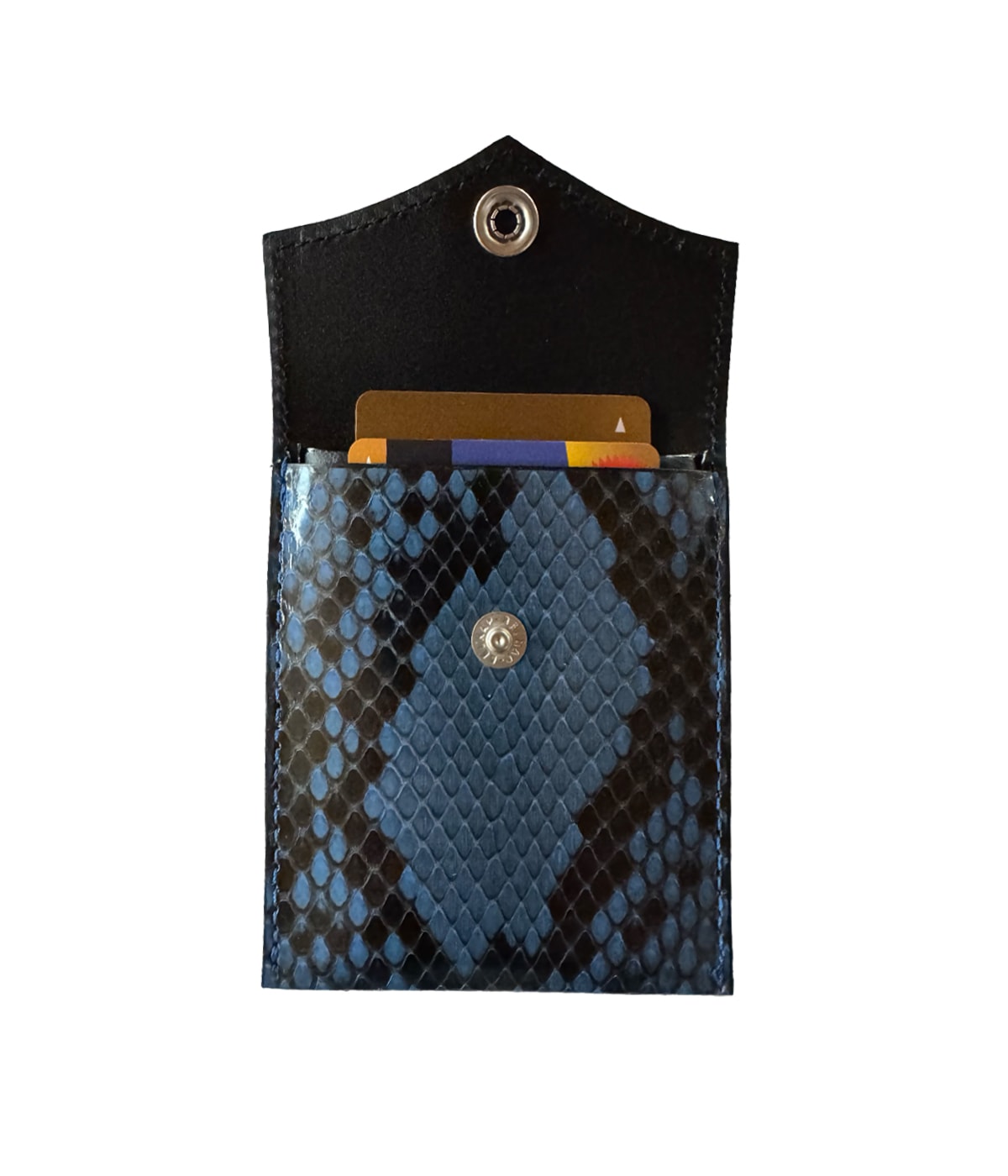 PYTHON LEATHER PORTABLE ASHTRAY【BLUE】｜WACKO MARIA｜MELTING POT