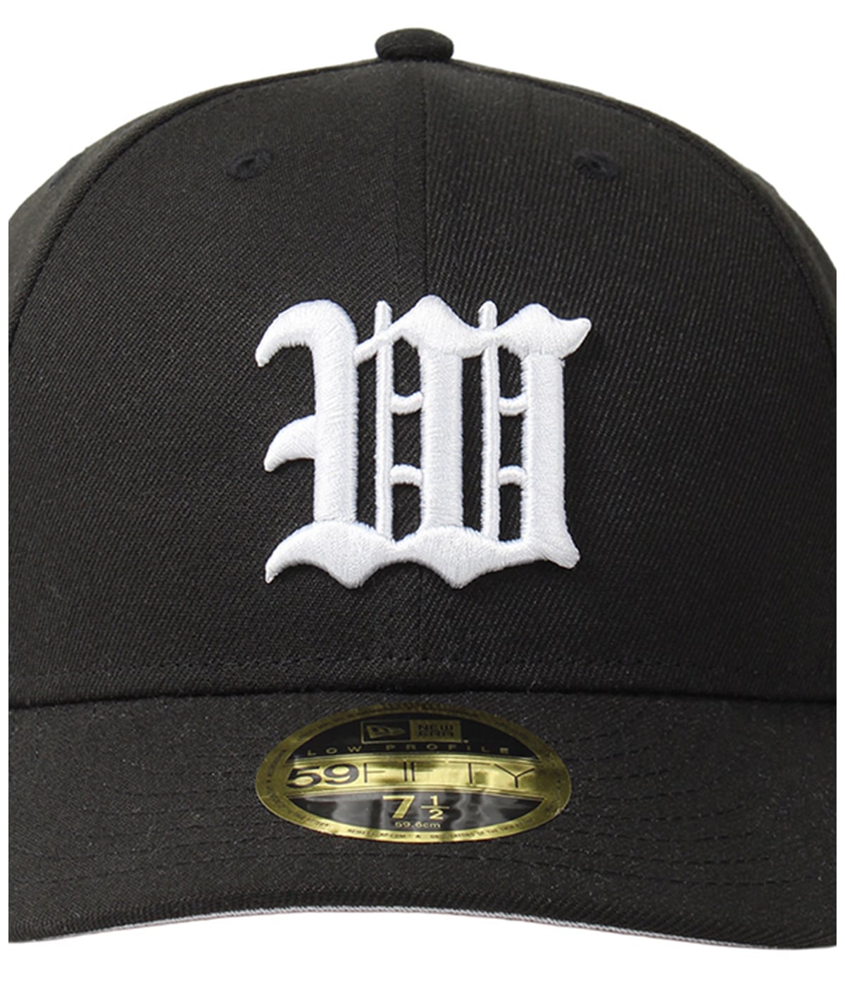 NEW ERA / Low Profile 59FIFTY【BLACK-WHITE】｜WACKO MARIA｜MELTING