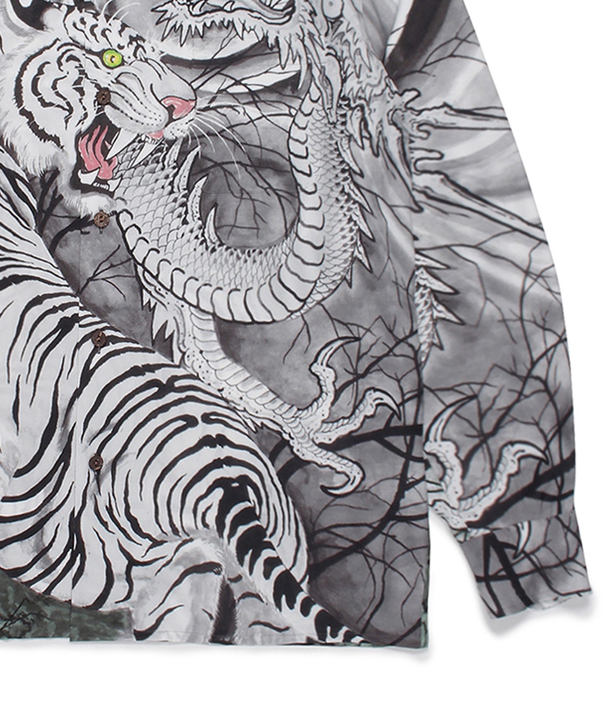 TIM LEHI / HAWAIIAN SHIRT L/S (TYPE-3)【MONO】｜WACKO MARIA