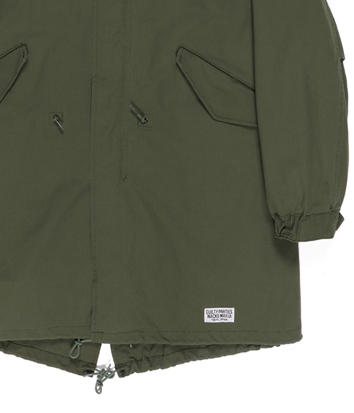 22FW wacko maria モッズコートカーキ