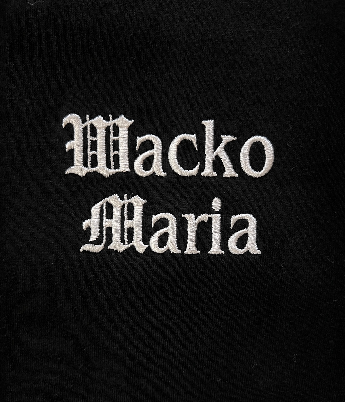 USA BODY CREW NECK T-SHIRT【BLACK】｜WACKO MARIA｜MELTING POT