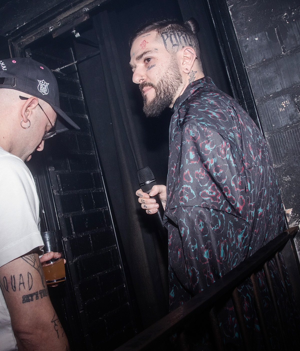 YOI YOI GION PRINT TRACK JACKET (LEOPARD)【CRAZY】｜BUENA VISTA