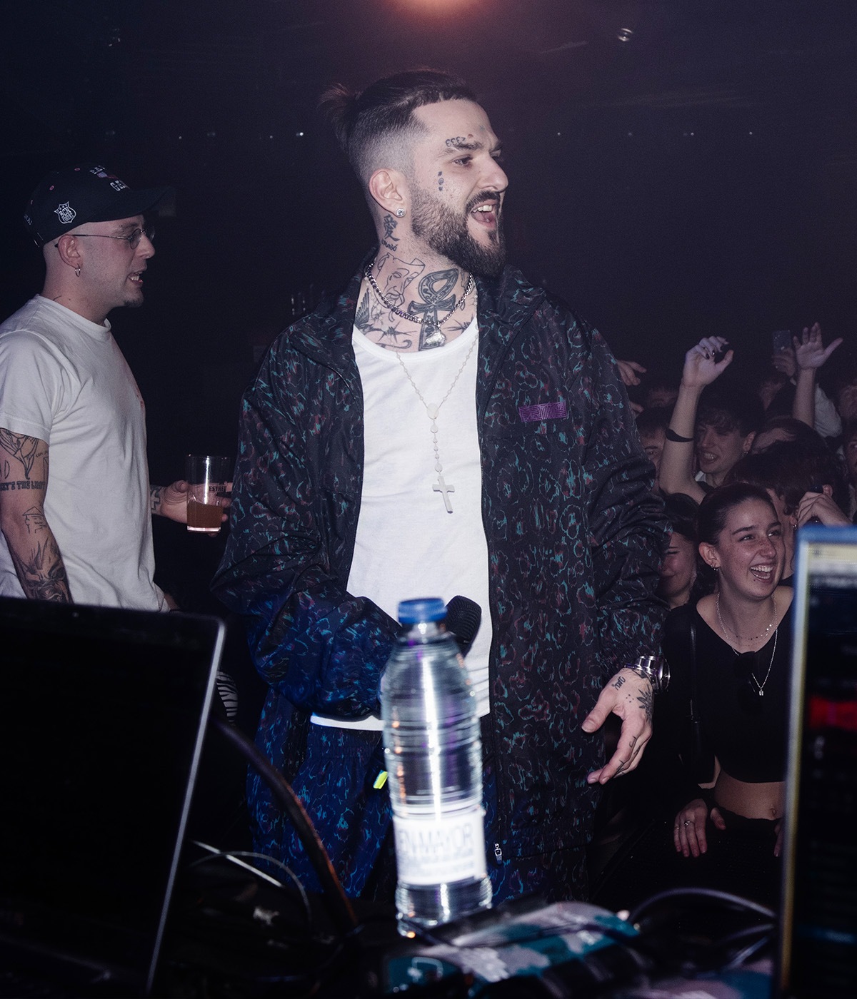 YOI YOI GION PRINT TRACK JACKET (LEOPARD)【CRAZY】｜BUENA VISTA