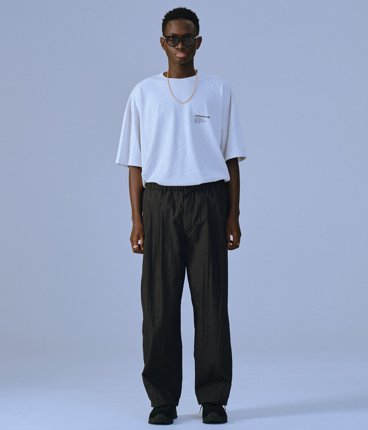 C/R Smooth Jersey S/S Tee【WHITE】｜COOTIE PRODUCTIONS