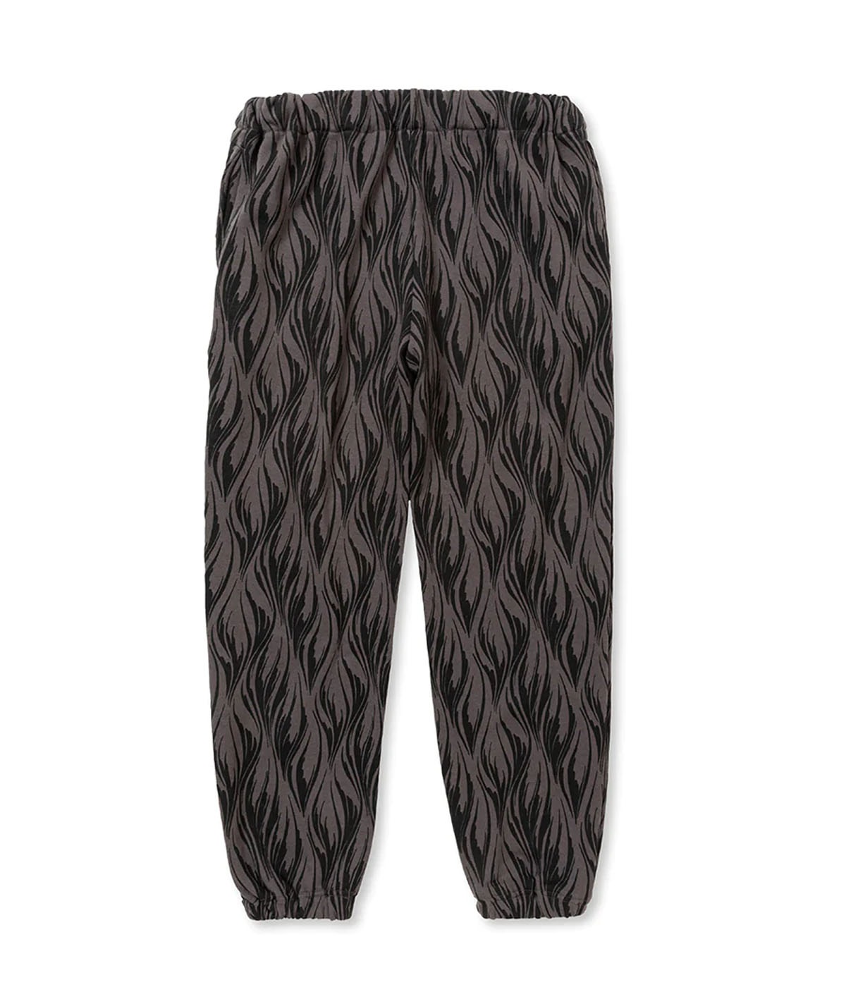 FEATER PATTERN SWEAT PANTS【CHARCOAL】｜CALEE｜MELTING POT（正規取扱店・通販）
